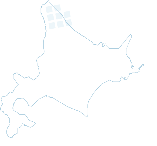 北海道の地図